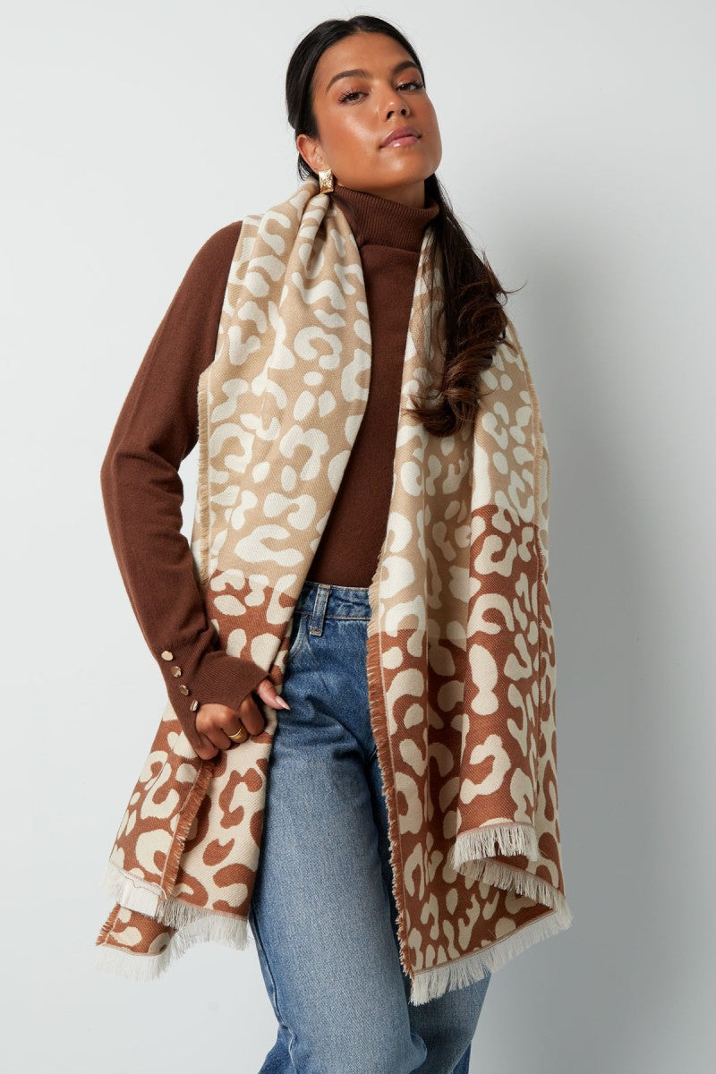 Sjaals | Dierenprint