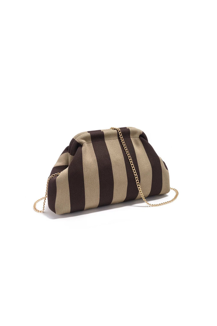 Strandtasje / Clutch Saartje | Stripe