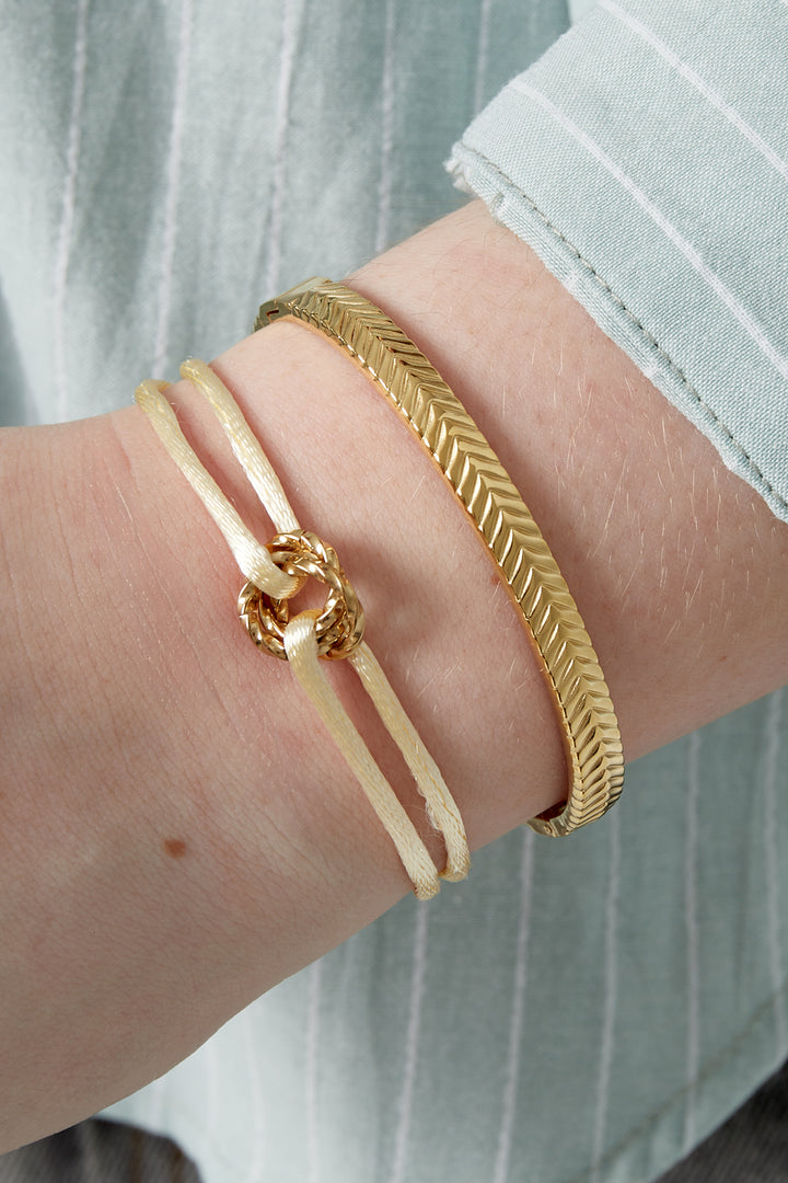 Satijnen Armband | Sunny Knot
