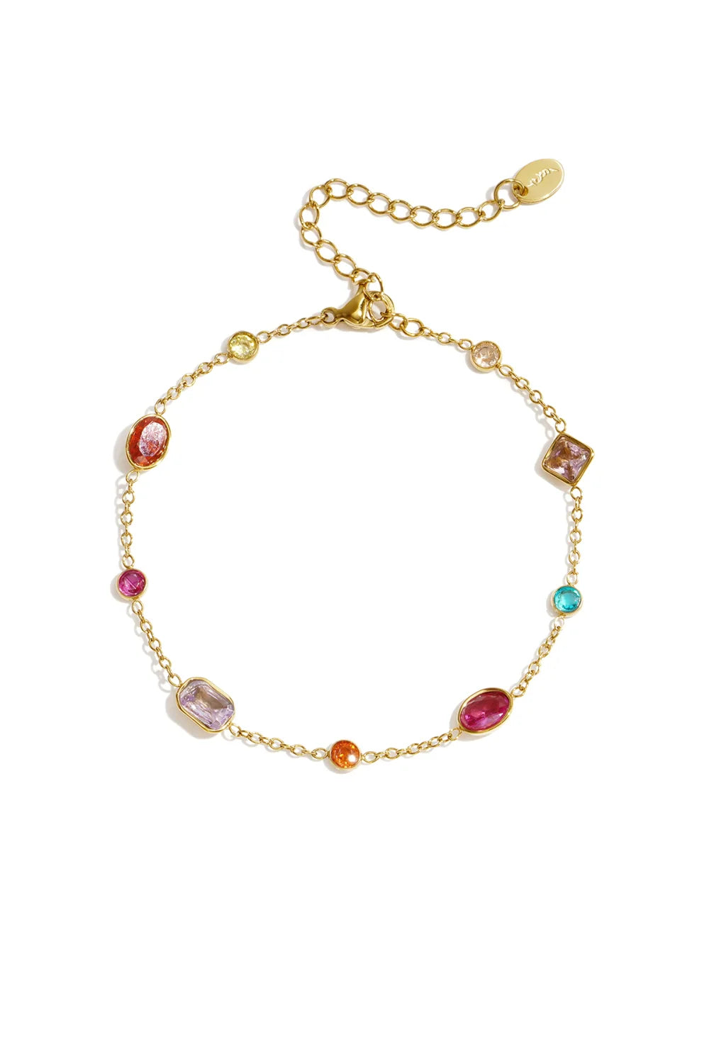 Armband | Colourful Stones Mixed