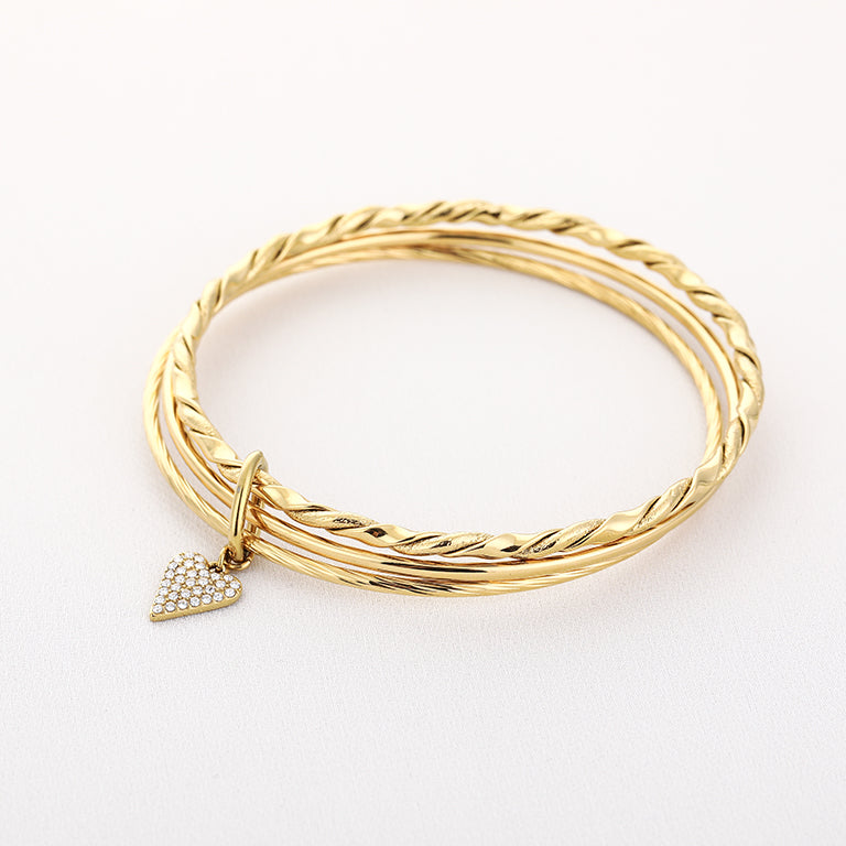 Bangle | Set Amore Heart