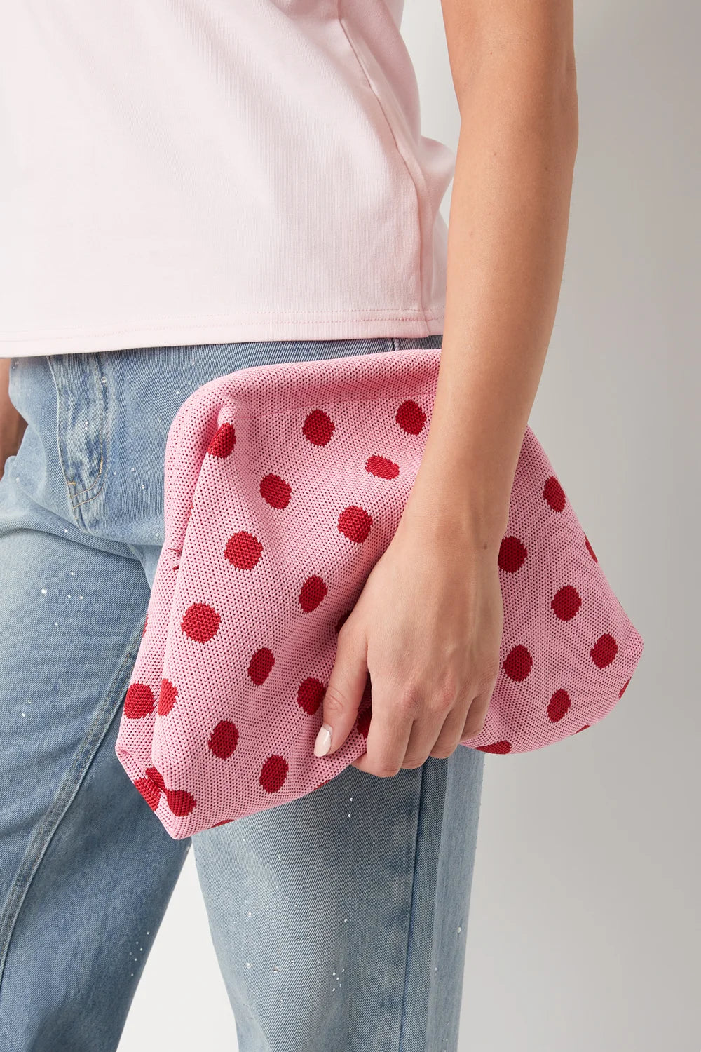 Strandtasje / Clutch Saartje | Dots