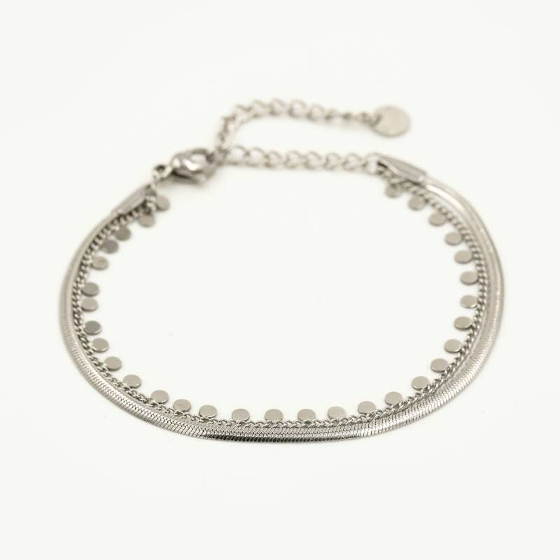 Armband Dubbel Snake Muntjes