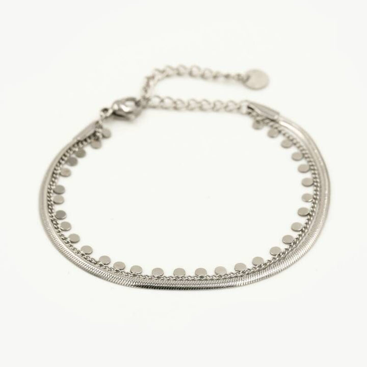Armband Dubbel Snake Muntjes