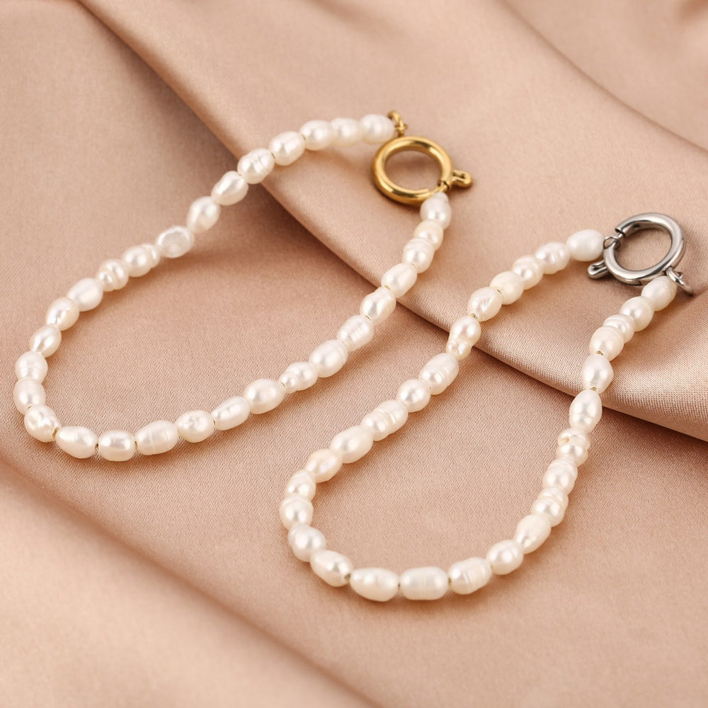 Armband Parels Zilver
