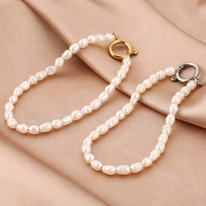 Armband Parels Zilver