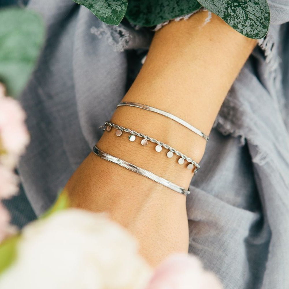 Armband Snake Chain Zilver