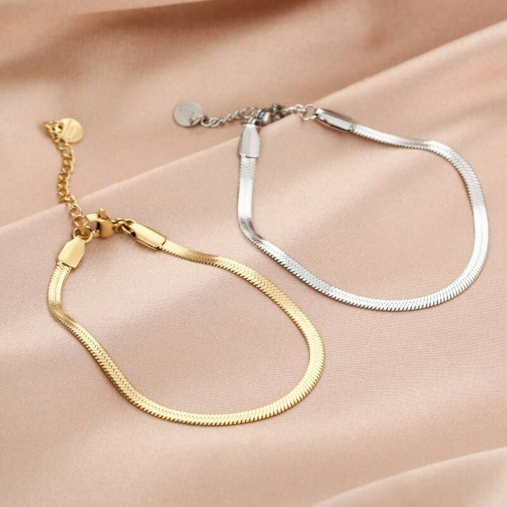 Armband Snake Chain Zilver