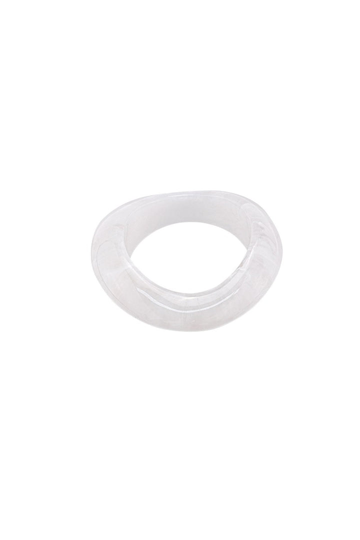 Armband Xl Wave Acryl White