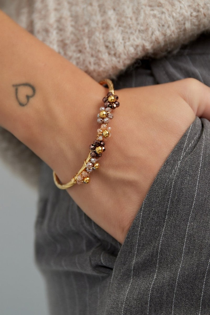 Bangle Armband Bloom Pink Mix