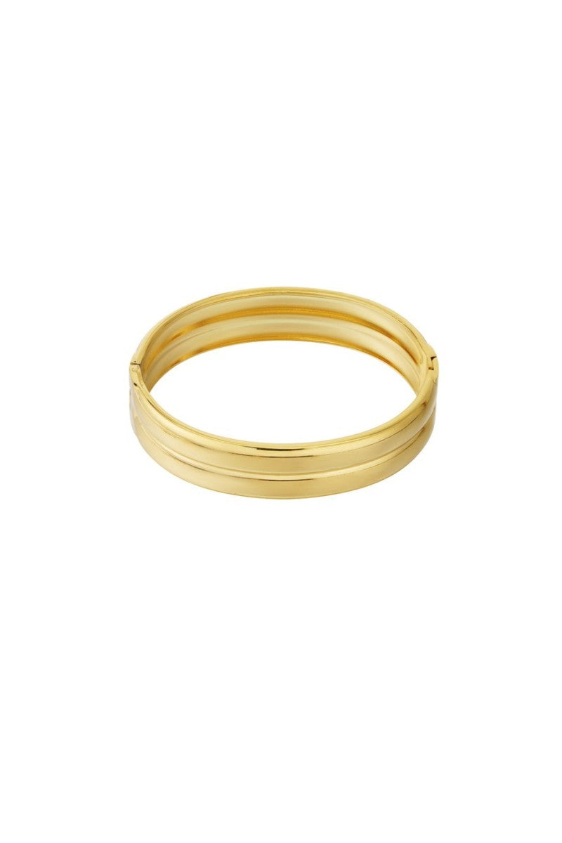 Bangle Double Big Goud