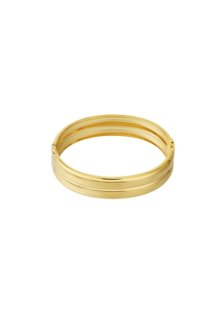 Bangle Double Big Goud
