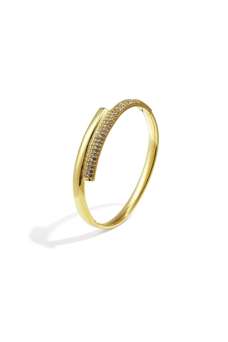 Bangle Luxury Strass Goud