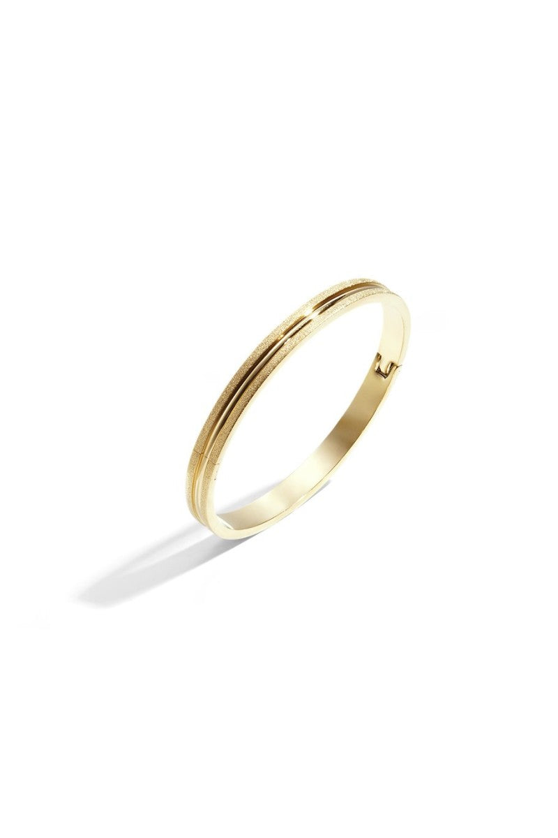 Bangle Structured Goud