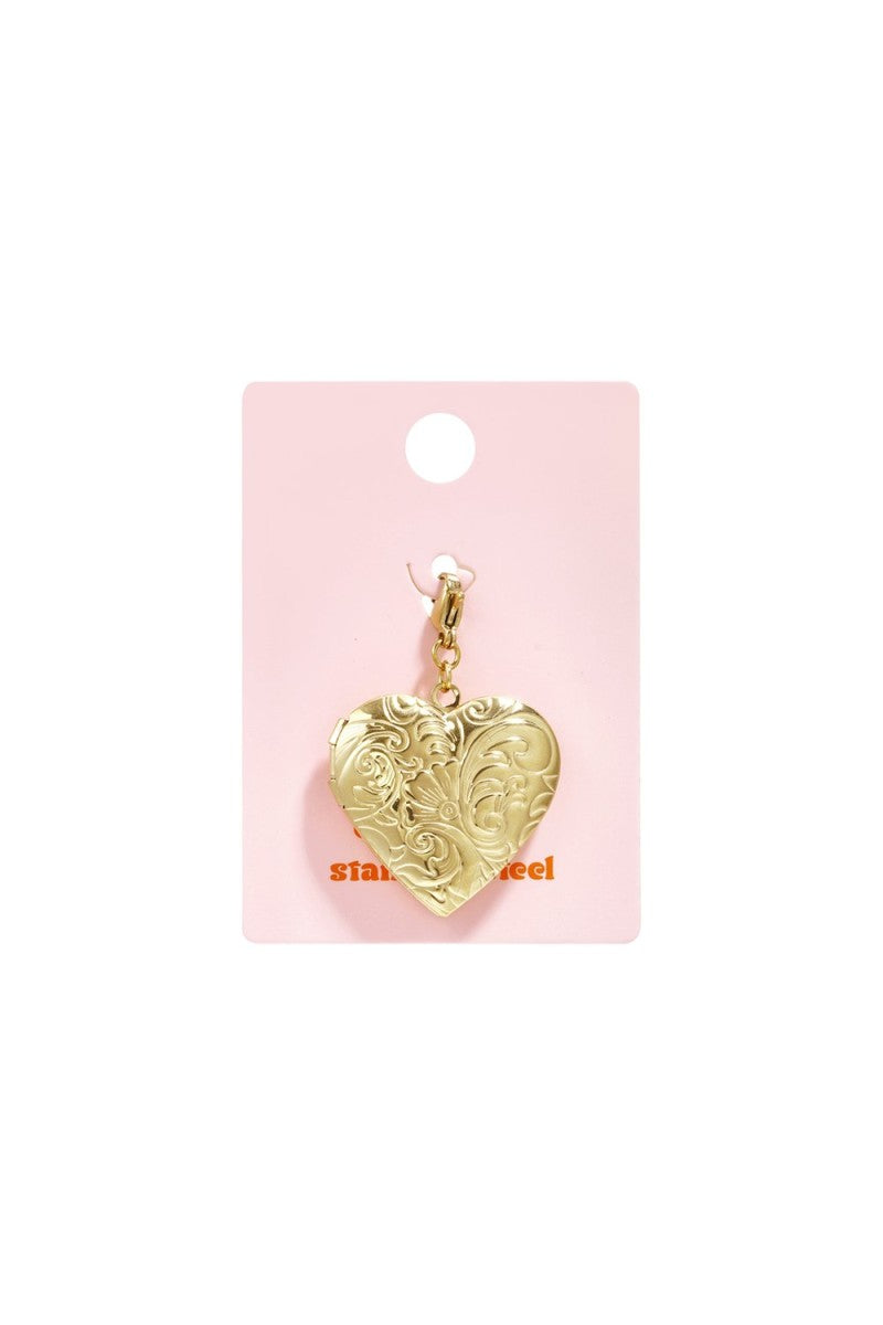 Bedel Hart Bloem Medaillon