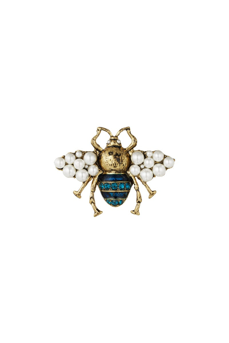 Broche Bee Blauw