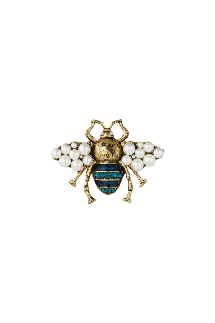 Broche Bee Blauw
