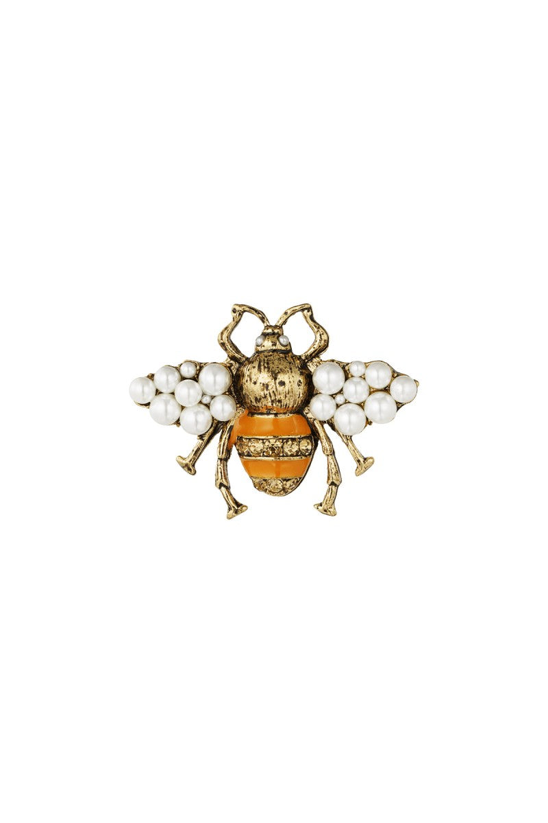 Broche Bee Oranje