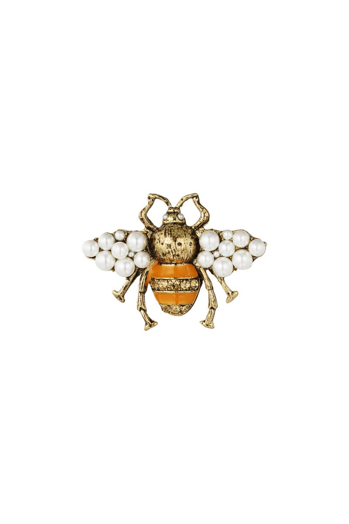 Broche Bee Oranje