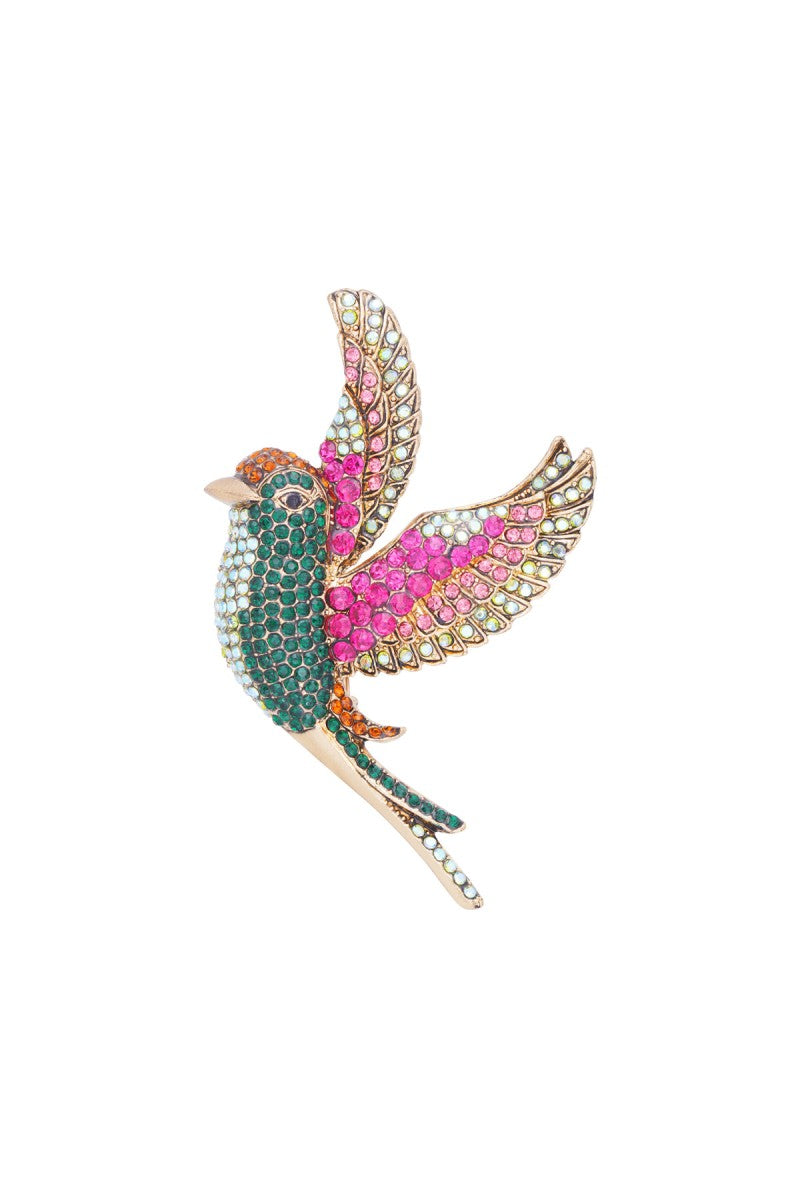 Broche Colourful Wings Roze