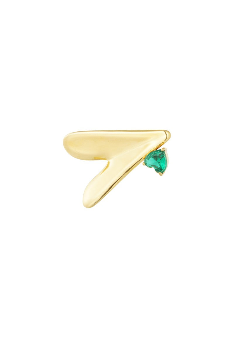 Broche Love Green