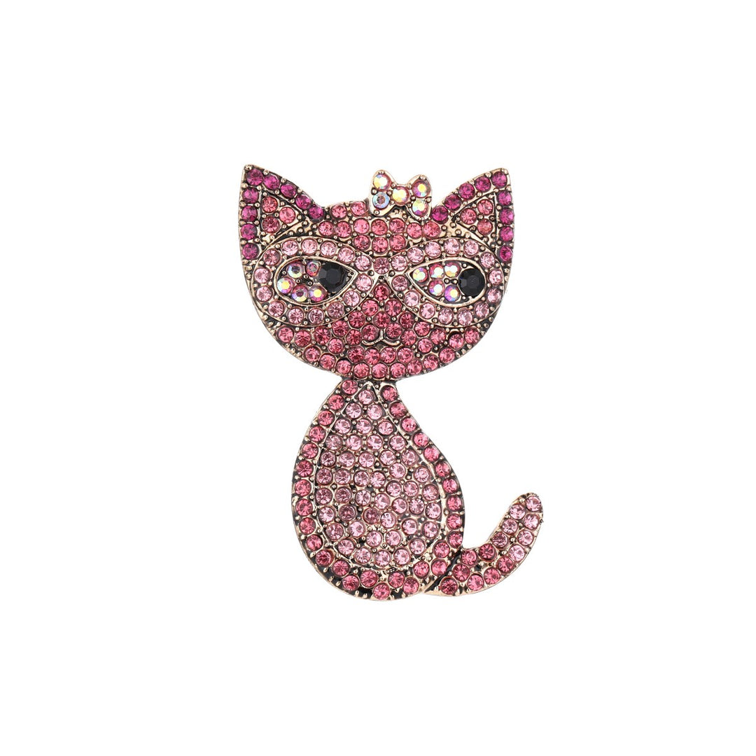 Broche Pink Cat