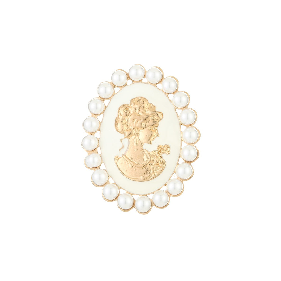 Broche Royal Wit