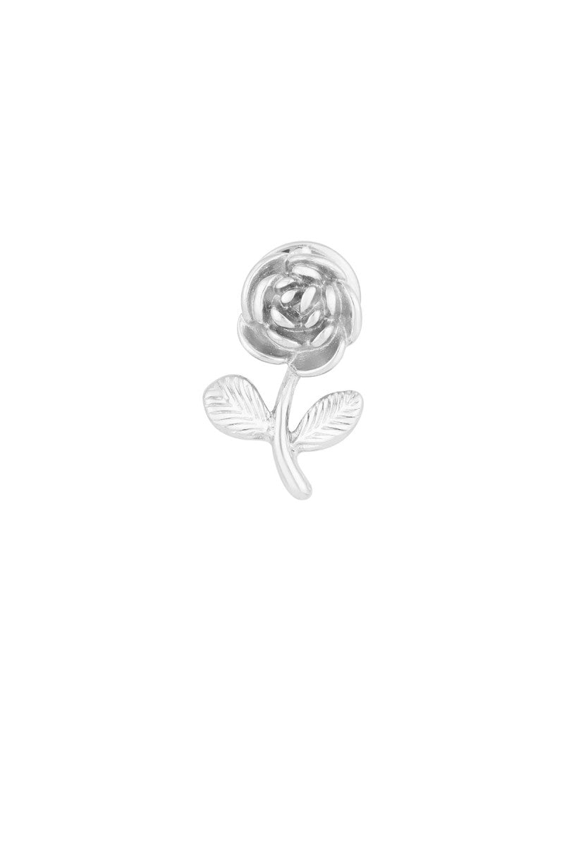 Broche Tiny Rose Zilver