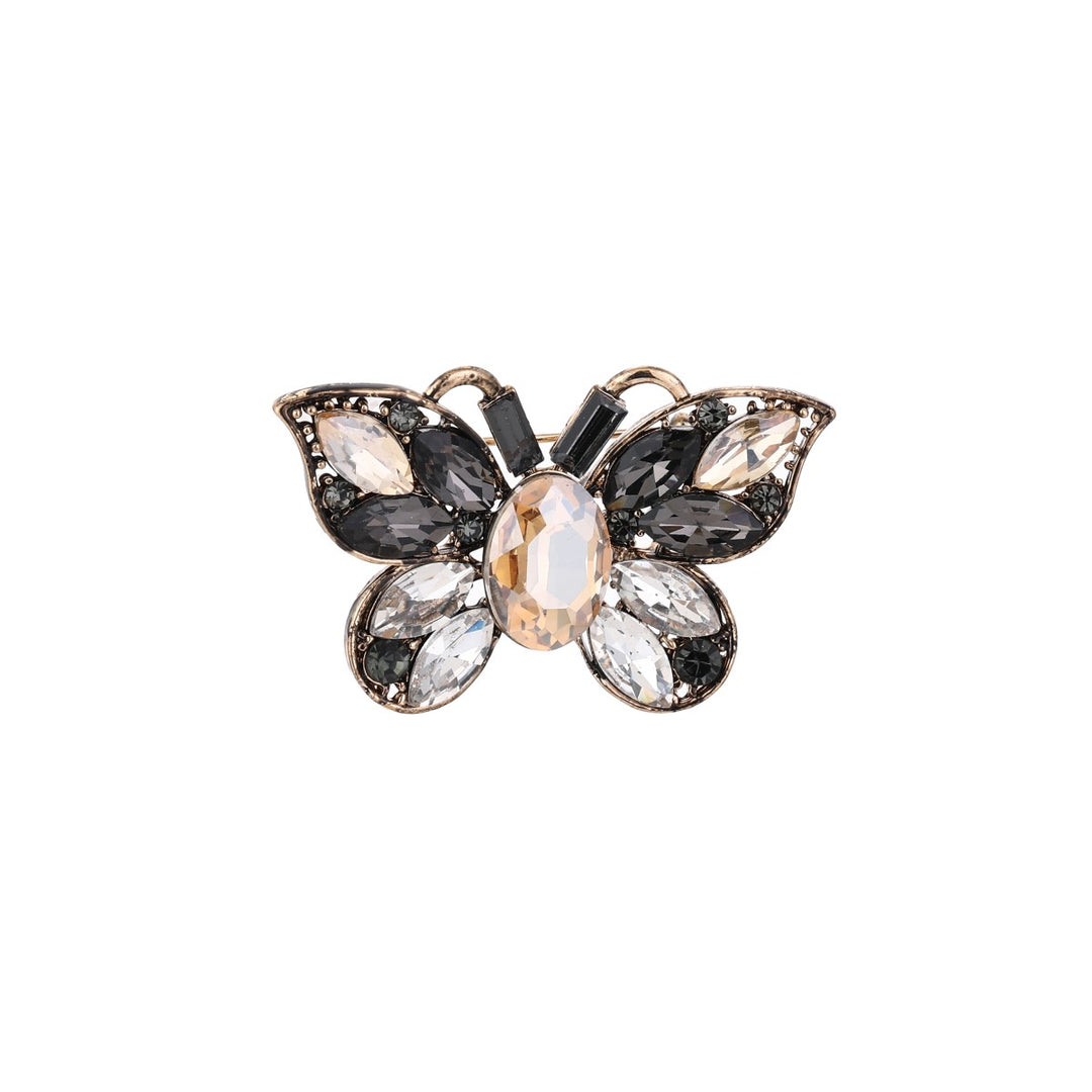 Broche Vlinder Champagne