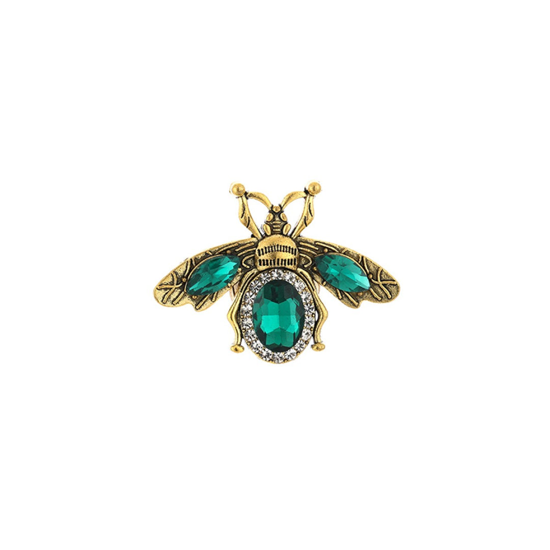 Button Cover Knoop Clip Bee Green