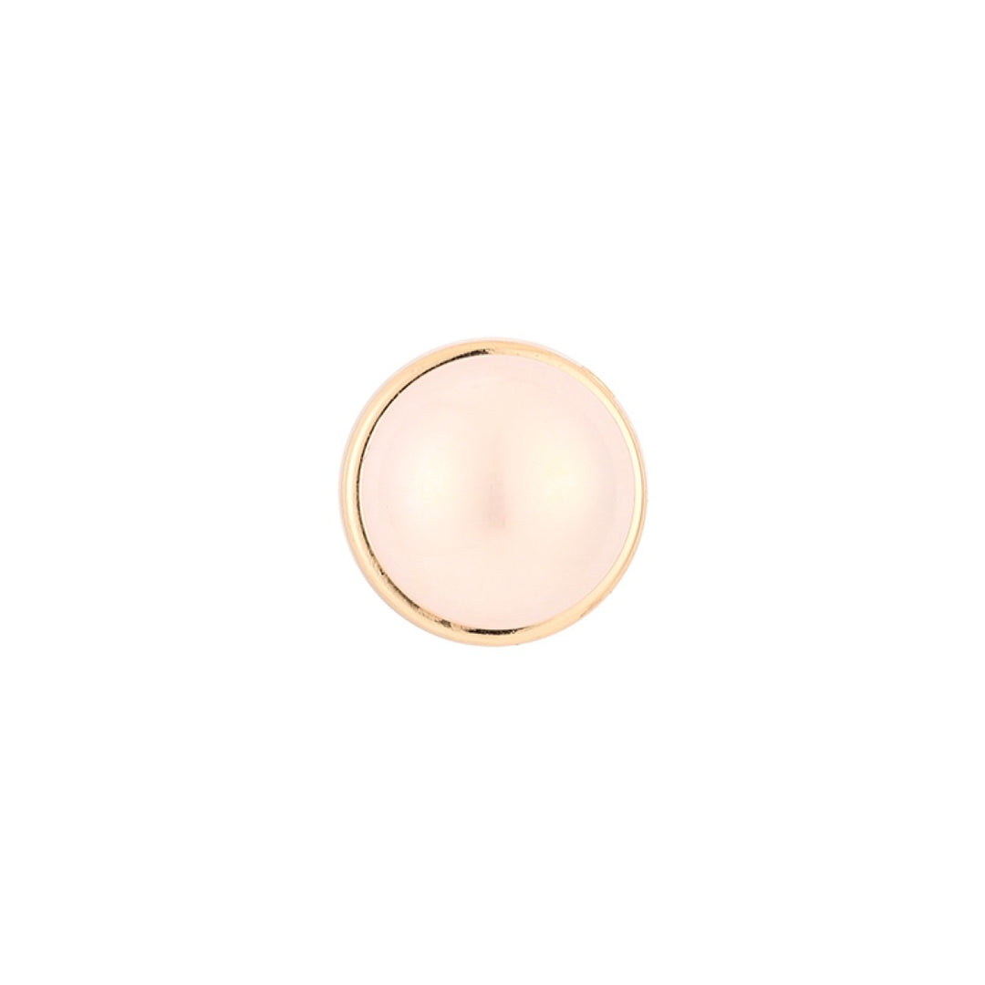 Button Cover Knoop Clip Pearl Pink