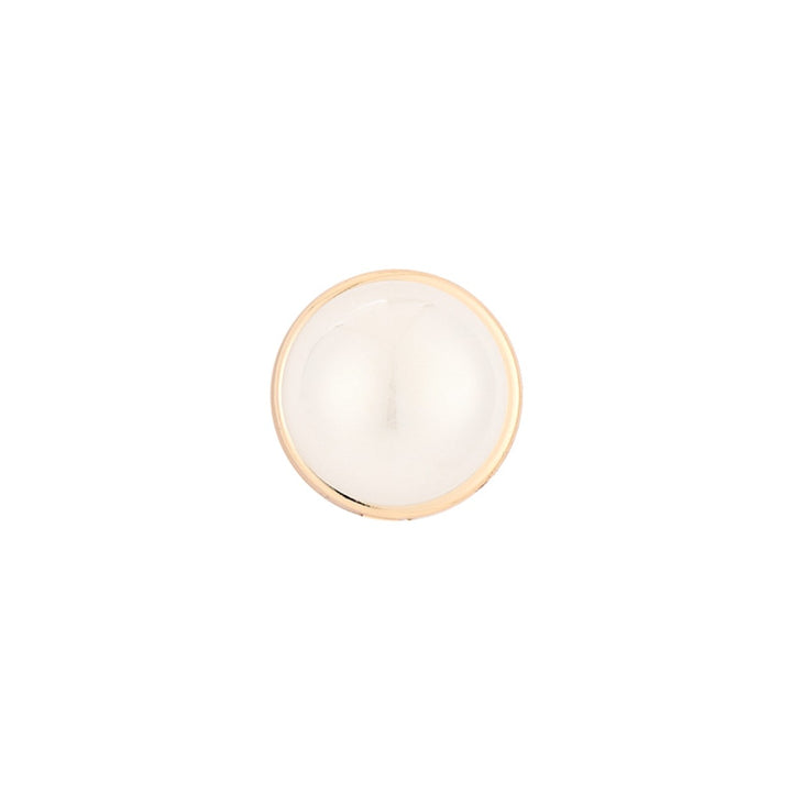 Button Cover Knoop Clip Pearl White