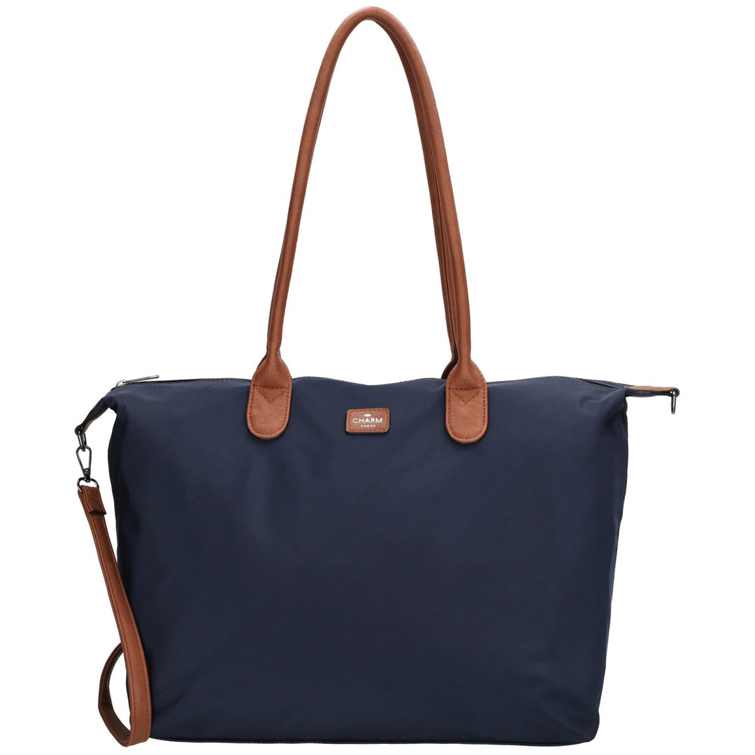 Charm London Buckingham Schoudertas Laptoptas Blauw