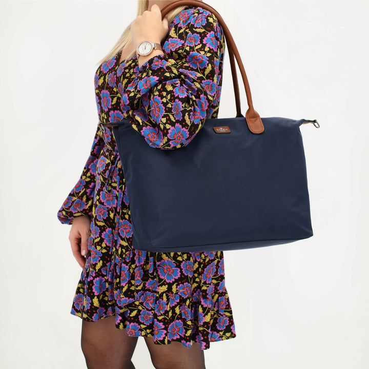 Charm London Buckingham Schoudertas Laptoptas Blauw