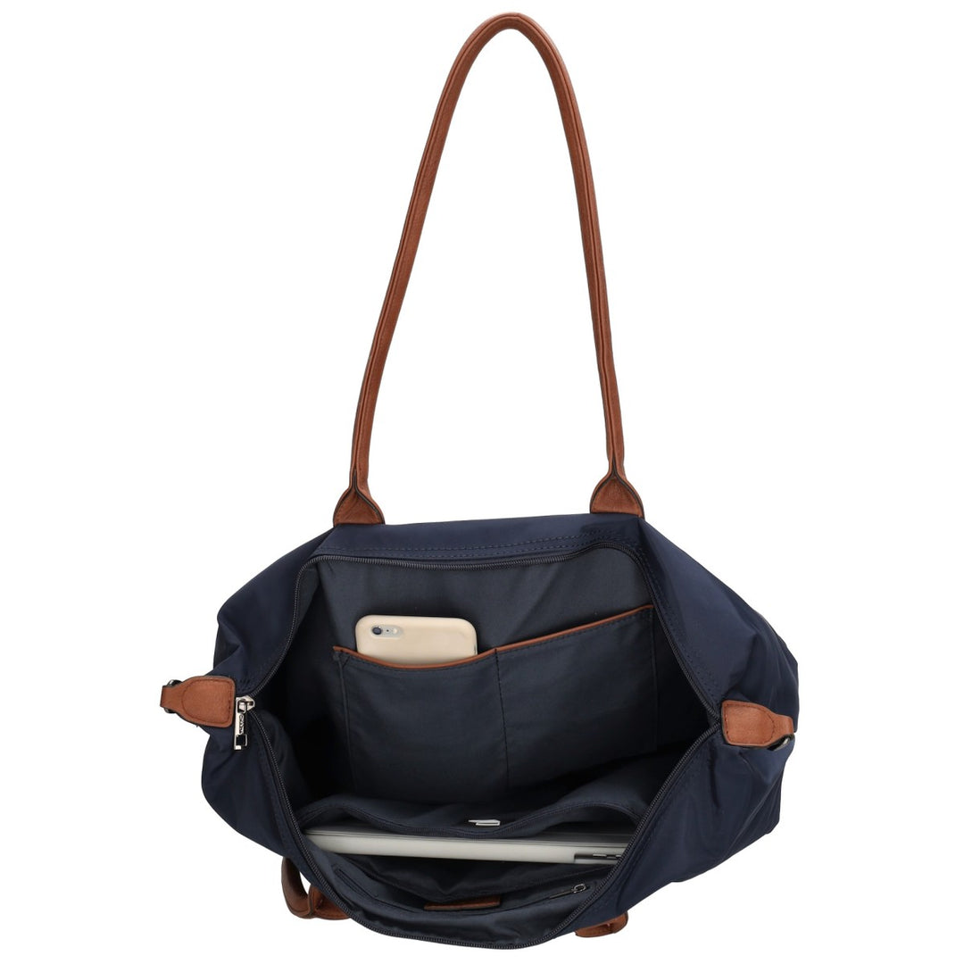 Charm London Buckingham Schoudertas Laptoptas Blauw