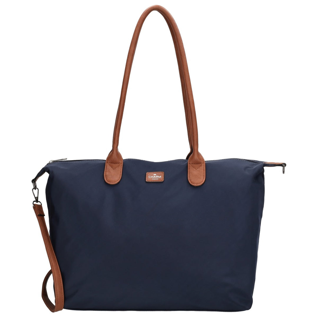 Charm London Buckingham Schoudertas Laptoptas Blauw