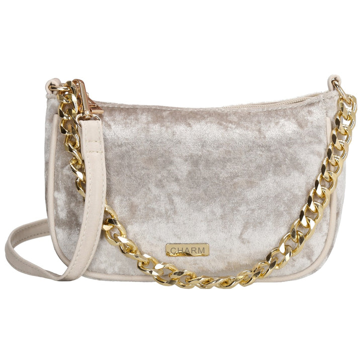 Charm London Velvet Schoudertas