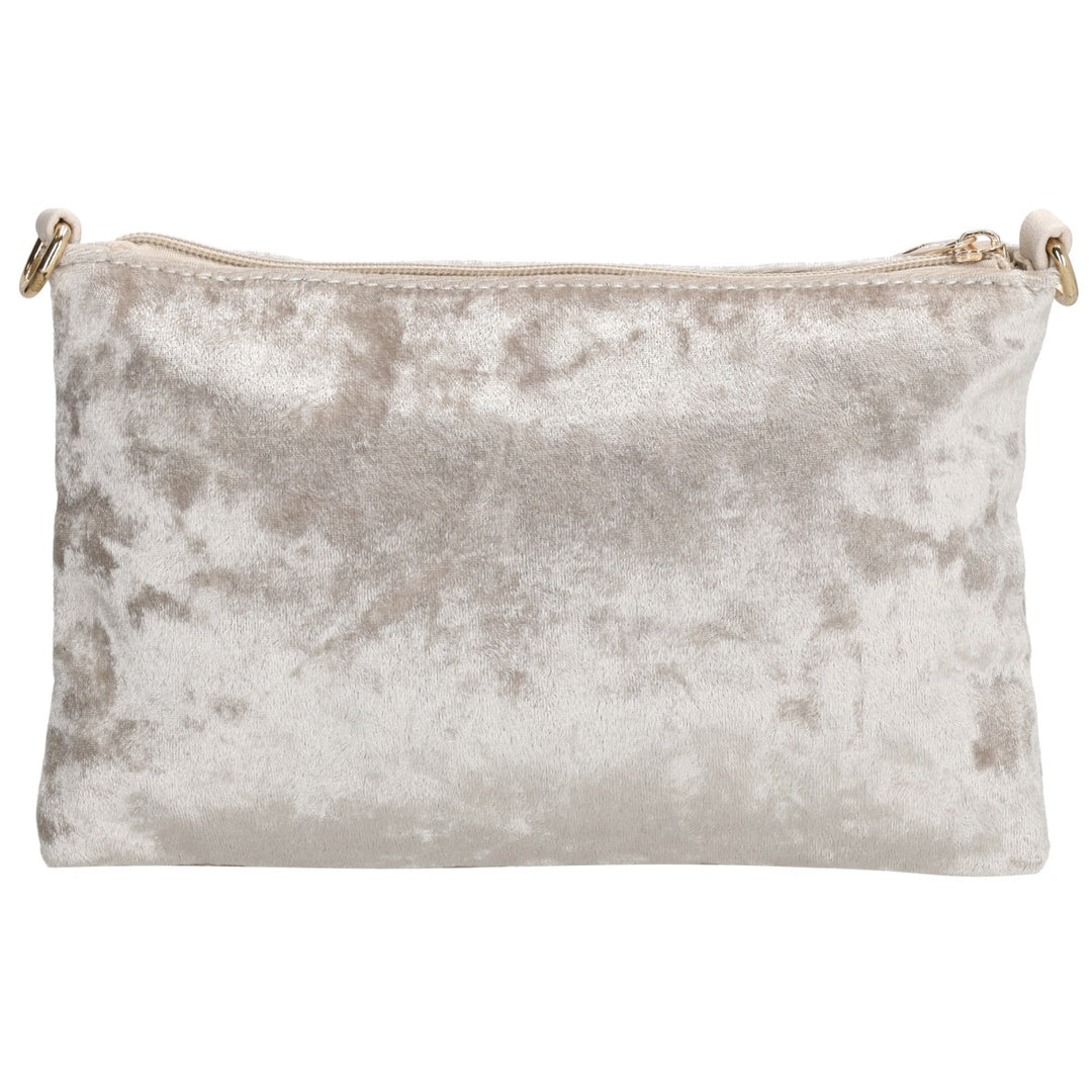 Charm London Velvet Schoudertas Square