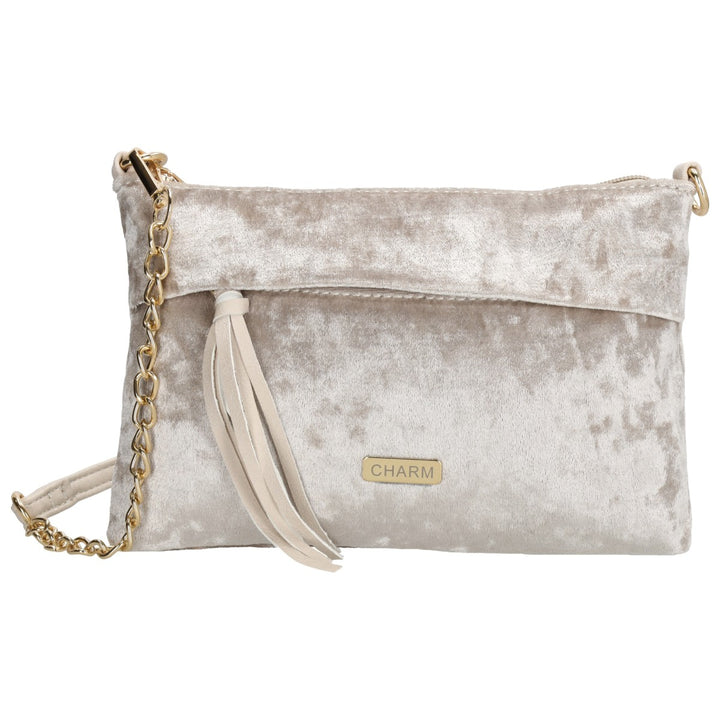 Charm London Velvet Schoudertas Square
