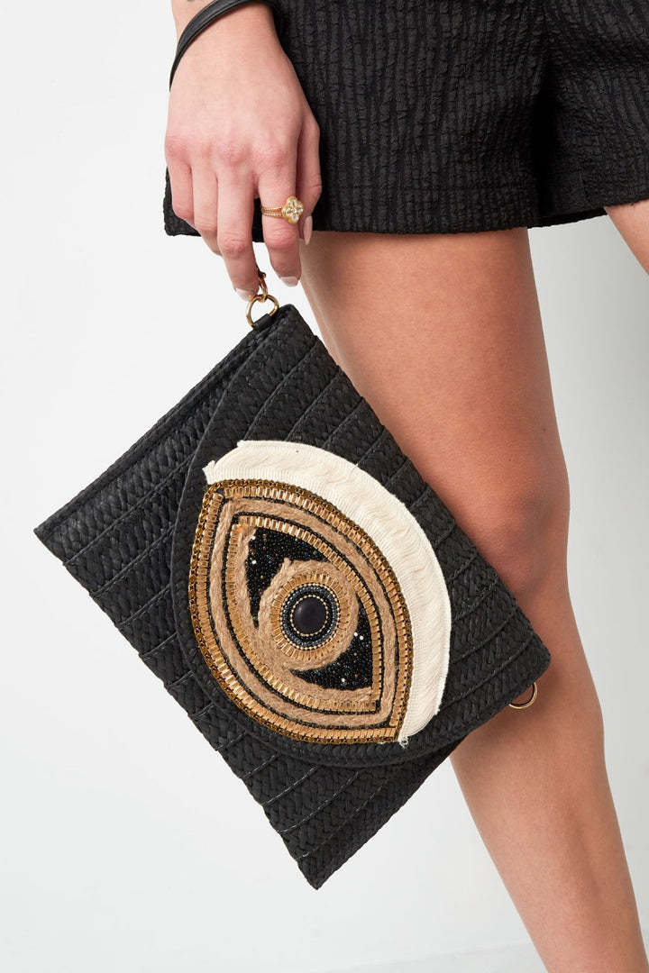 Clutch Summer All Eyes On You Zwart
