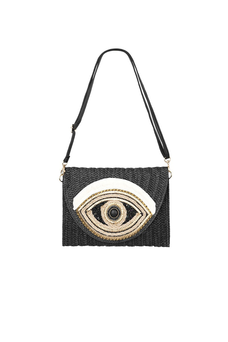 Clutch Summer All Eyes On You Zwart