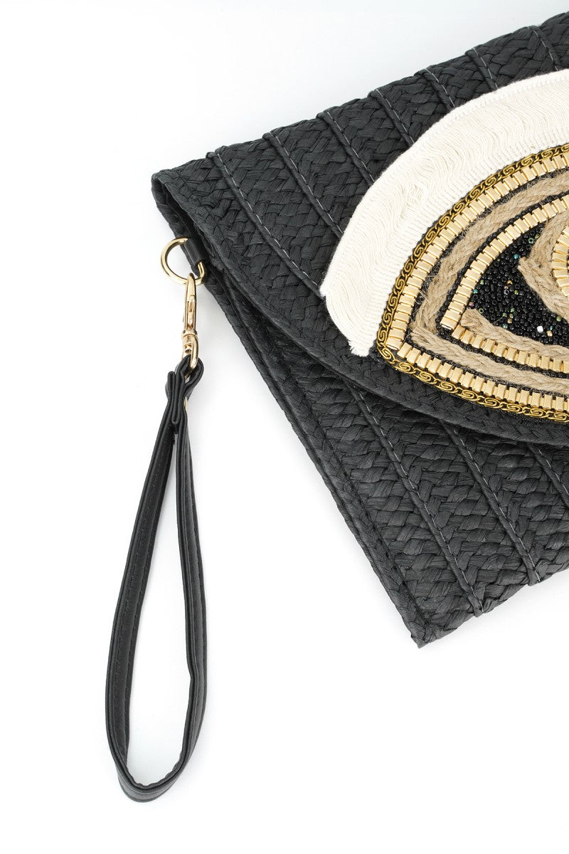 Clutch Summer All Eyes On You Zwart