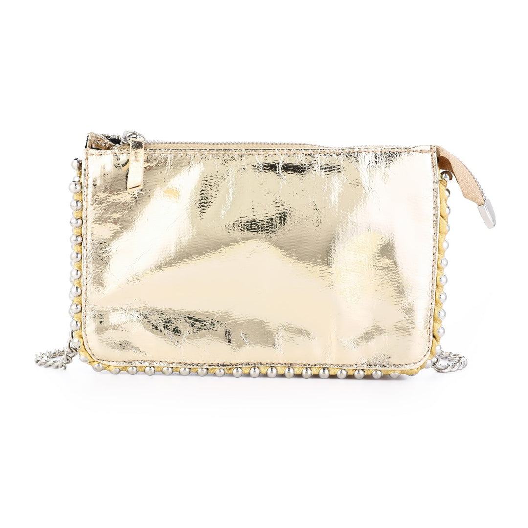 Crossbody Schoudertasje Summer Festival Metallic Gold
