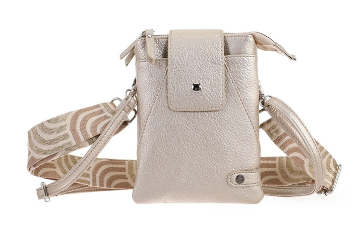 Crossbodytasje Telefoontasje Horton Champagne