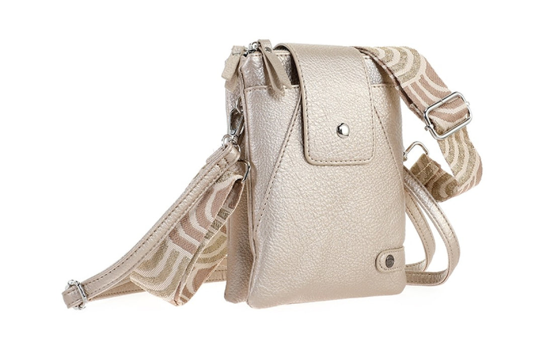 Crossbodytasje Telefoontasje Horton Champagne
