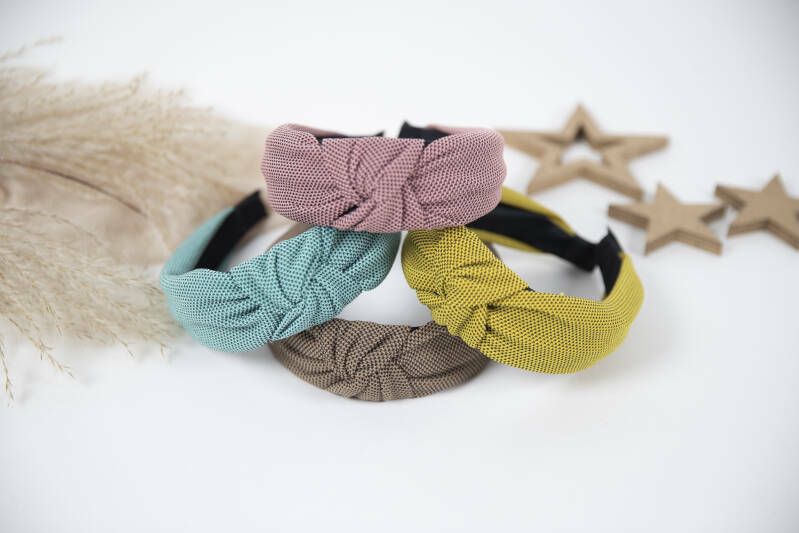 Diadeem Happy Blauw