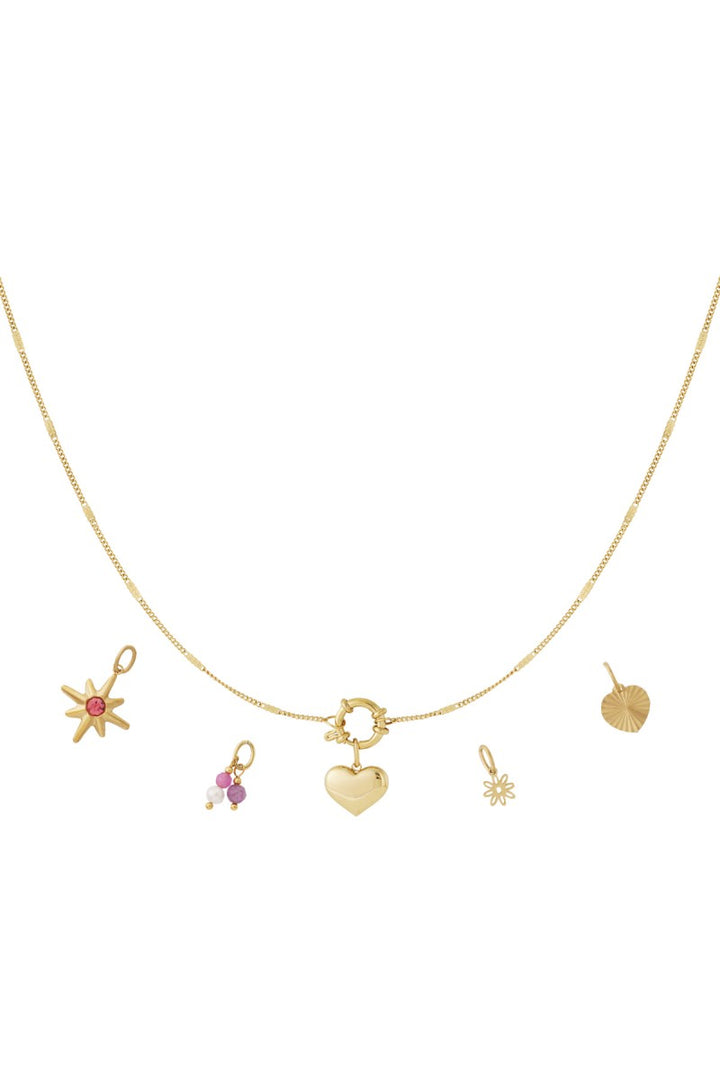 Diy Mini Heart Ketting