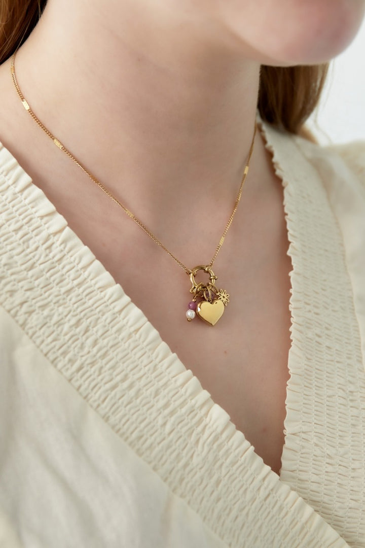 Diy Mini Heart Ketting