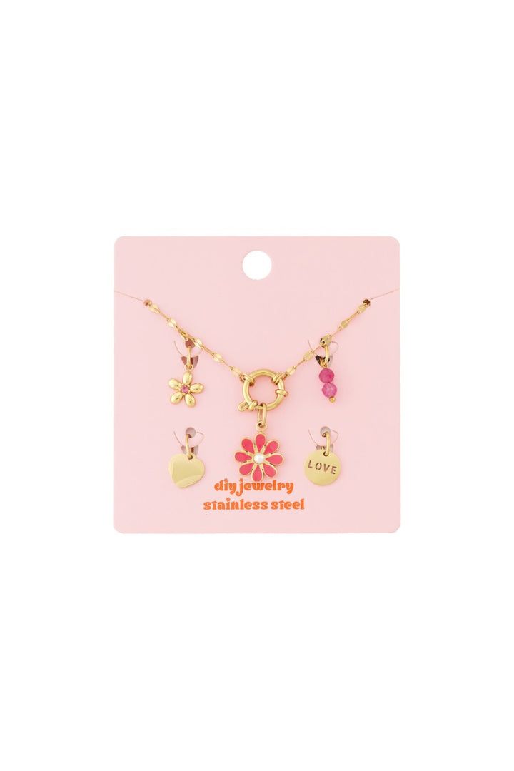 Diy Summer Flower Ketting