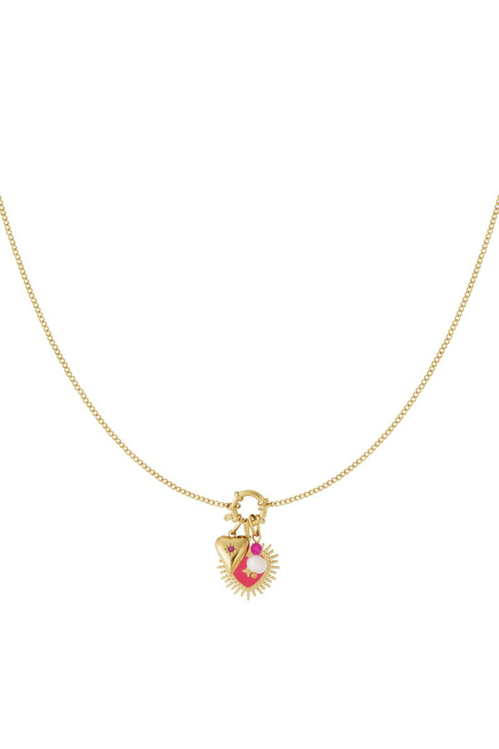 Diy Sun Heart Ketting